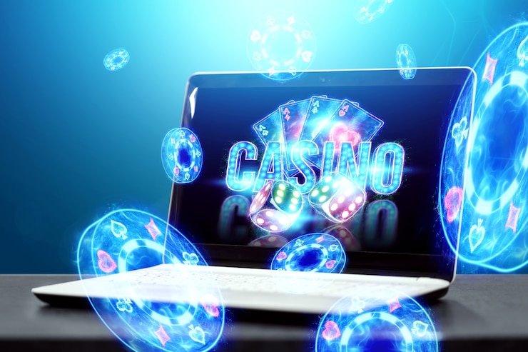 Mobile phone showing Bigger Bass Bonanza free-spin bonus round with fishing-themed symbols